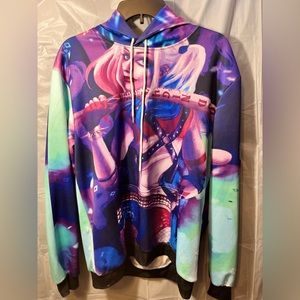 NWOT Suicide Squad Harley Quinn Novelty sweatshirt OOAK